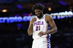 加内特谈恩比德首秀：夏天你都干啥了 休赛期那么长本应准备好